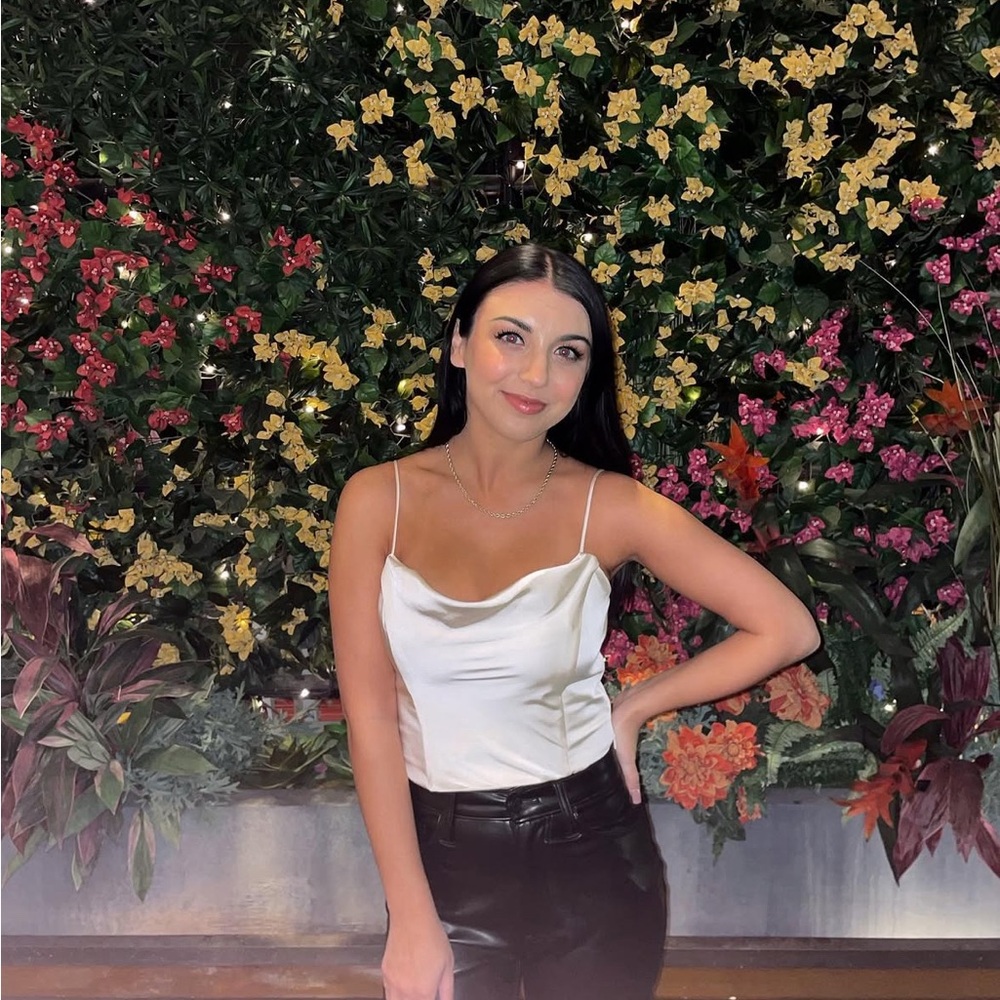 Zara Satin Corset Top